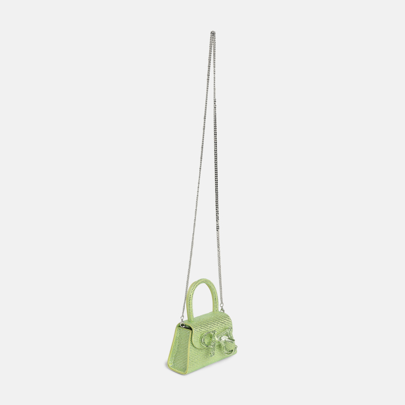 Super Flea Market+self-portrait+micro bow bag lime green auction+Gigi Hadid6